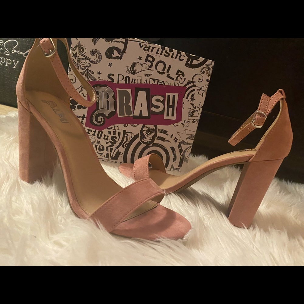 Light Pink Suede Women's Houston Sandal